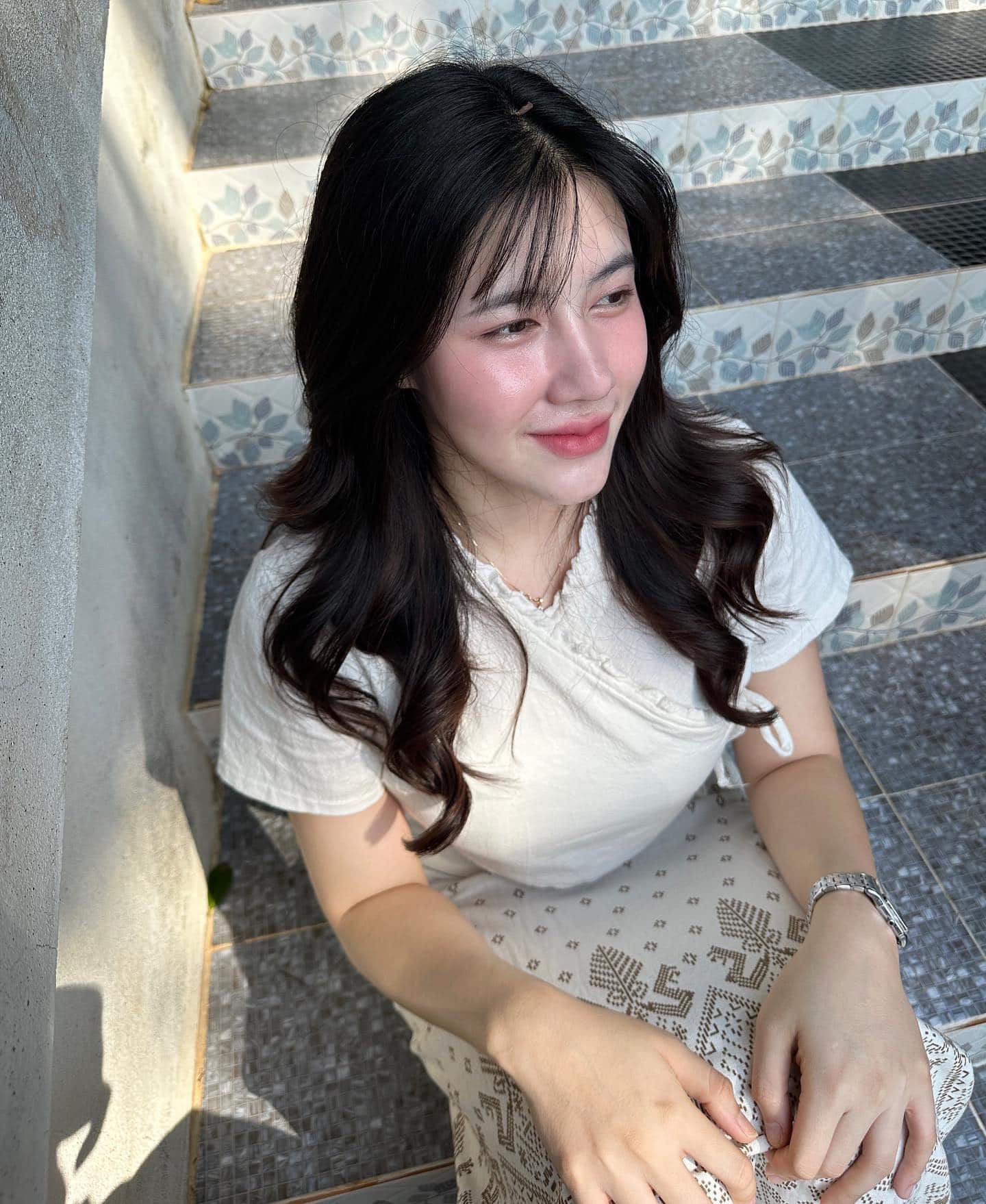 แนน วริศรา ดาว TikTok สายขี้เล่น ทรงโตสุดอวบอั๋น 4