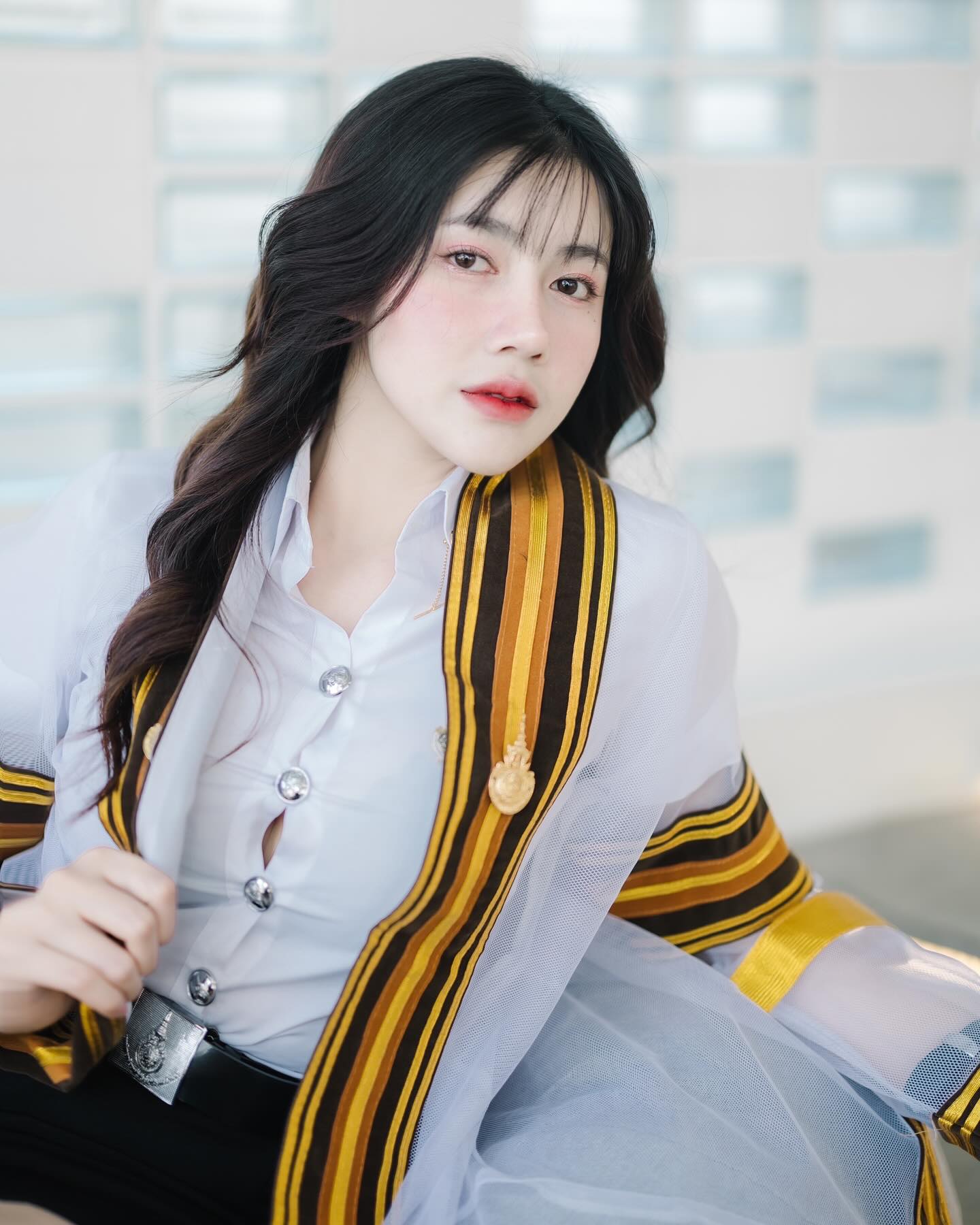 แนน วริศรา ดาว TikTok สายขี้เล่น ทรงโตสุดอวบอั๋น 9