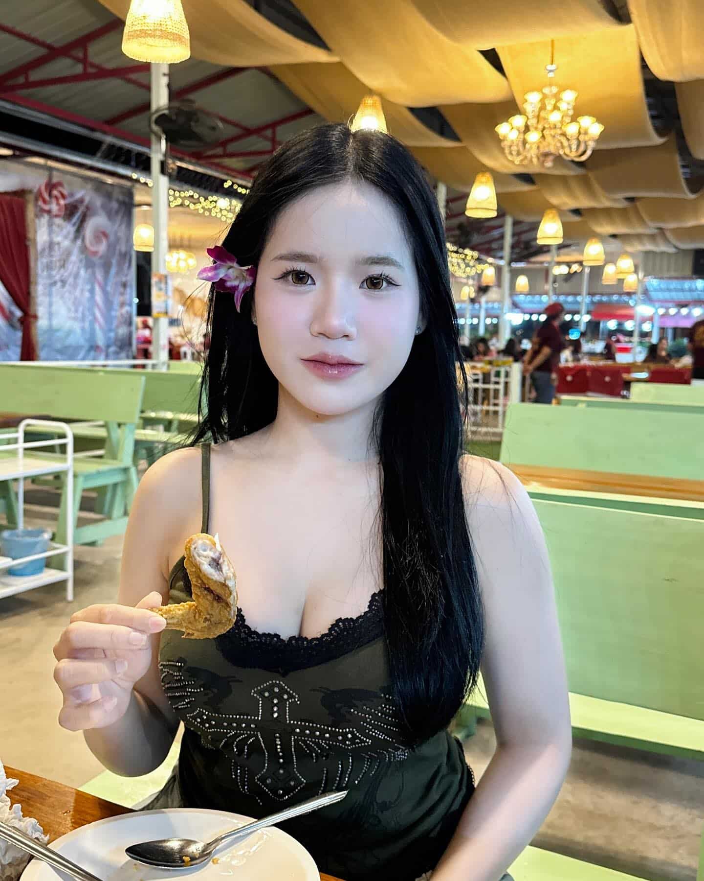 น้อง แสงจ้า สุภาพร ดาว TikTok สวย น่ารัก เฟรนลี่ขี่เล่น 6