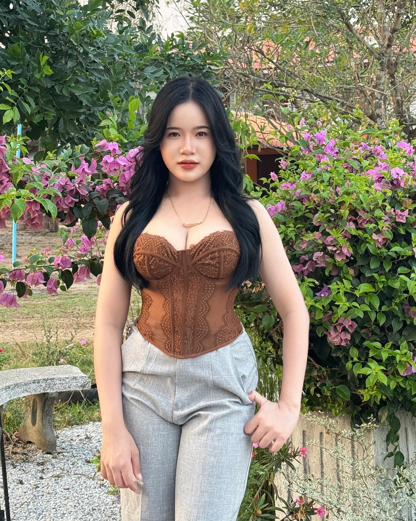 น้อง แสงจ้า สุภาพร ดาว TikTok สวย น่ารัก เฟรนลี่ขี่เล่น 14