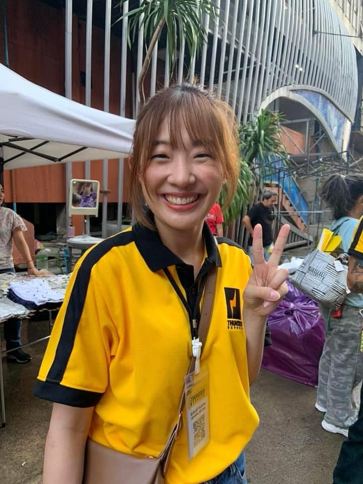 การ์ตูน ณัฏฐ์นรี นักแสดงสาว หน้าหมวย ยิ้มหวาน สงครามส่งด่วน 19