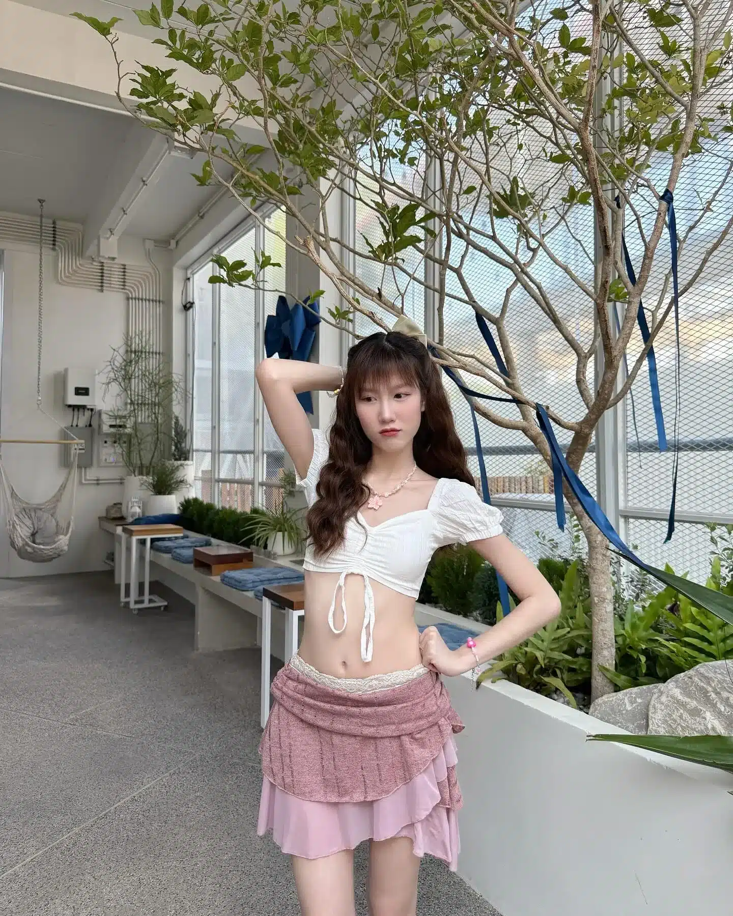โนเบลมัทฉะลาเต้ อินฟลูเอนเซอร์ สาวสวย น่ารักสดใส รอยยิ้มหวาน 32